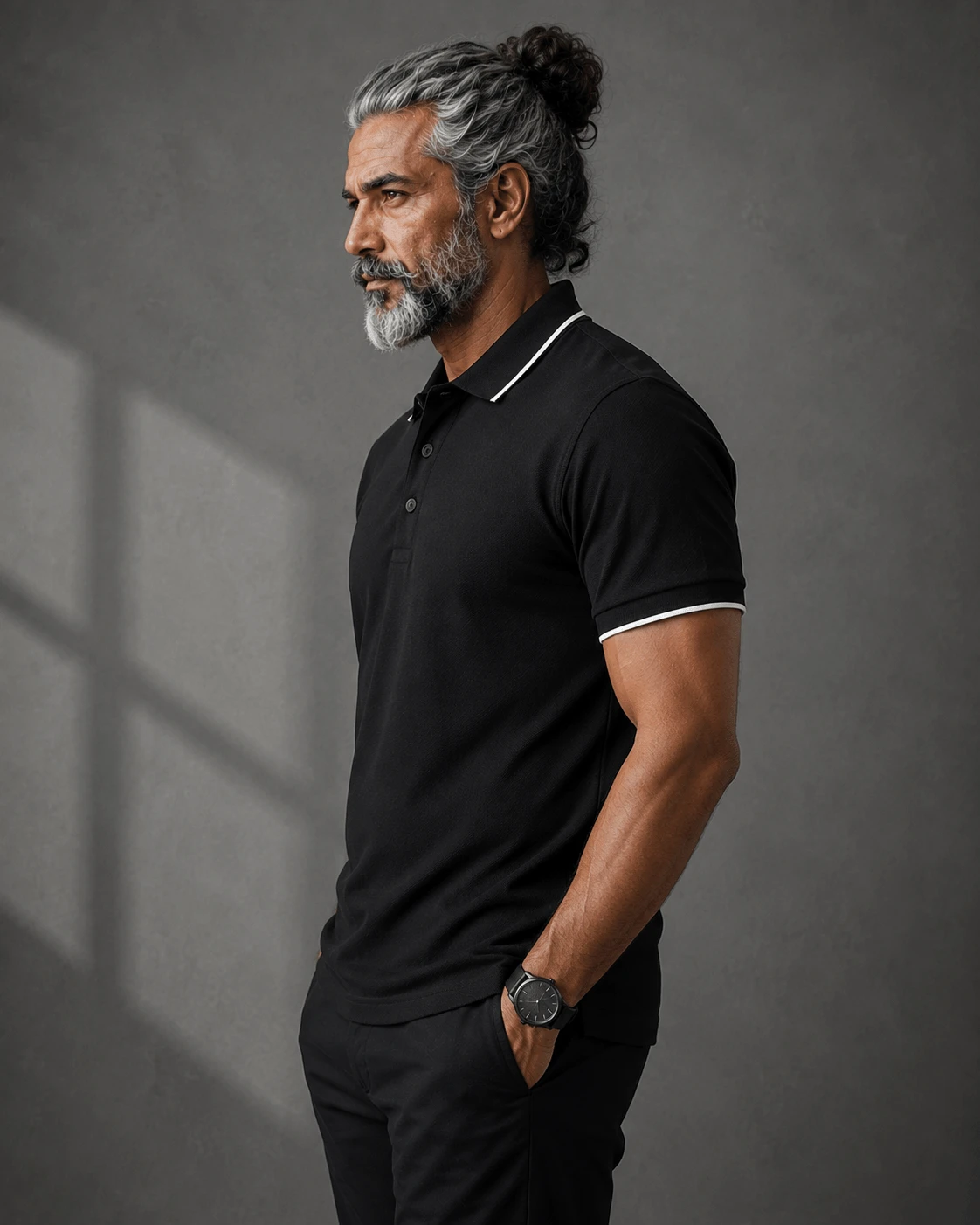 DEGRAYSS Everyday Polo - Jet Black